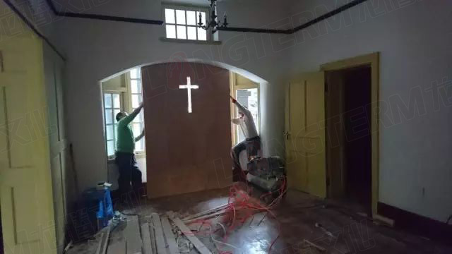 基督教陳列館設計和裝修正在進行中