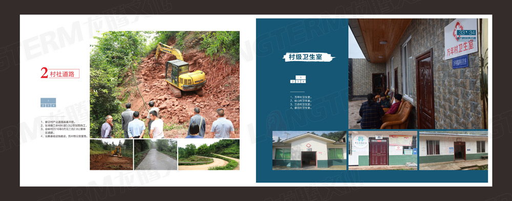 丹棱縣脫貧攻堅(jiān)工作紀(jì)實(shí)畫冊設(shè)計(jì)
