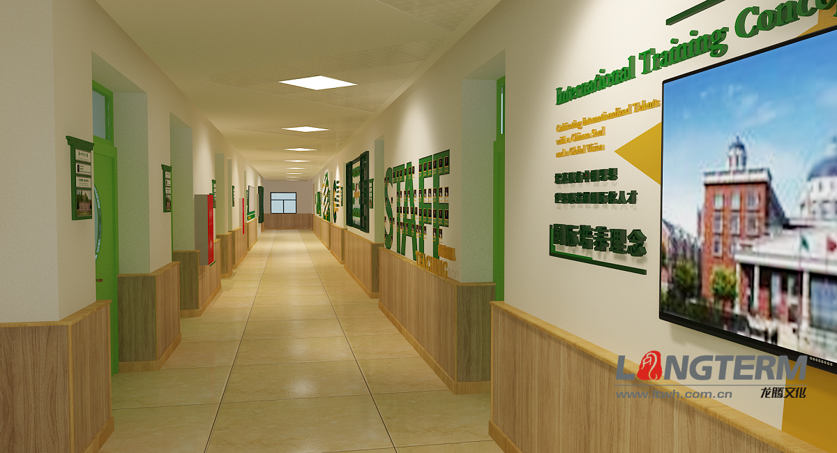 新川外國(guó)語(yǔ)學(xué)校文化墻 新川外國(guó)語(yǔ)學(xué)校文化墻