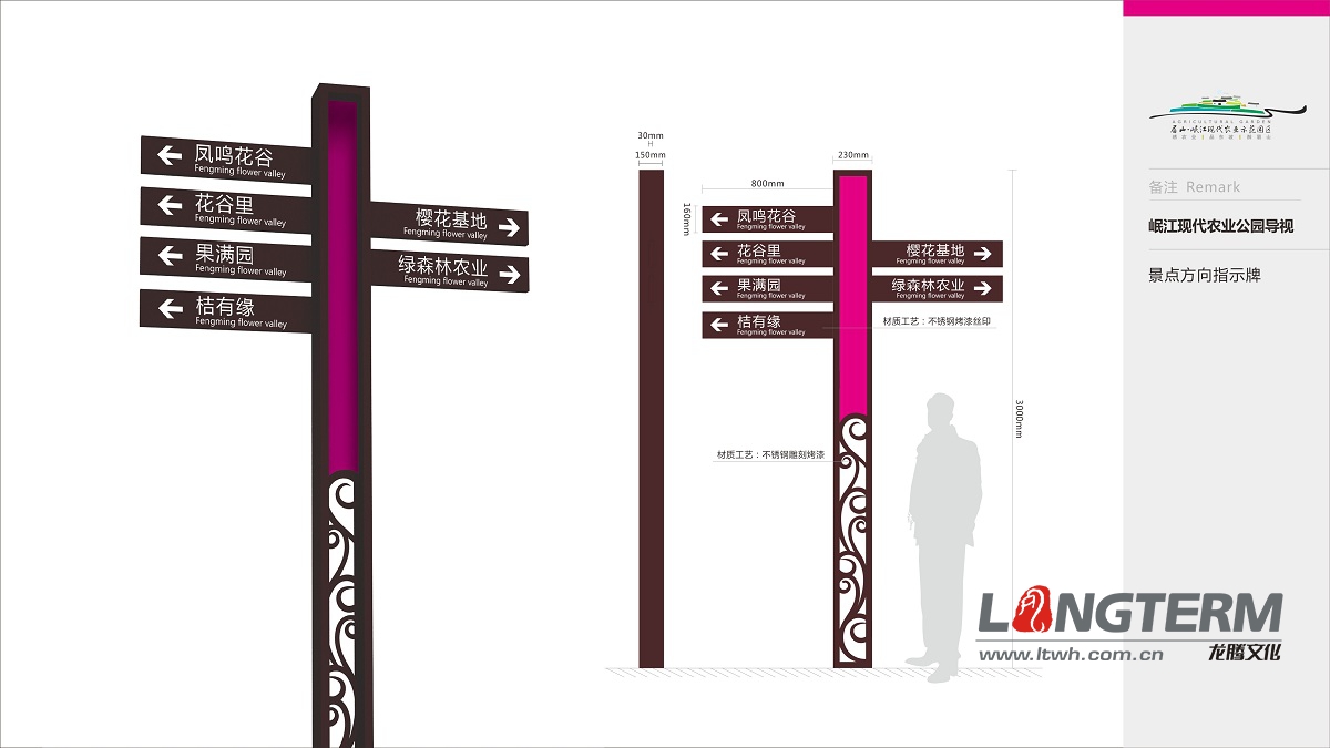 岷山現(xiàn)代農(nóng)業(yè)園導(dǎo)視系統(tǒng)設(shè)計 岷山現(xiàn)代農(nóng)業(yè)園導(dǎo)視系統(tǒng)設(shè)計