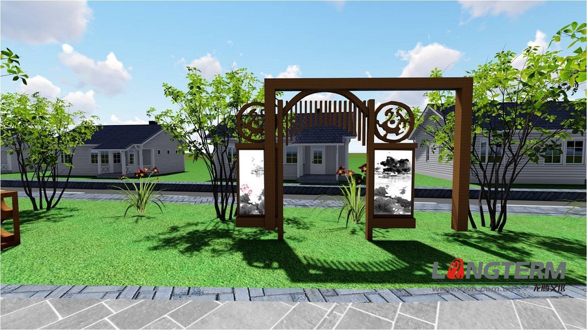 蓮花新村景觀打造 蓮花新村景觀打造