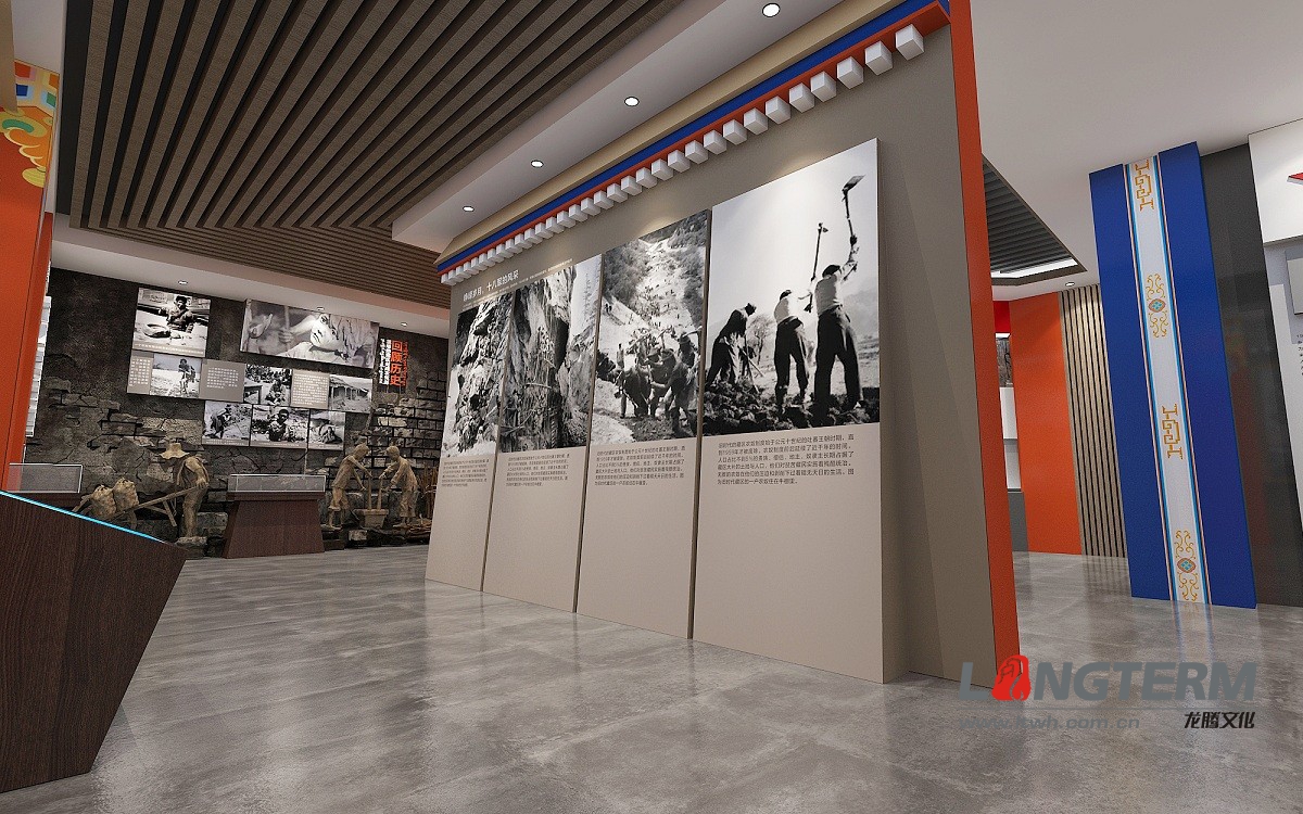 紅色德格展廳設(shè)計裝修 紅色德格展廳設(shè)計裝修