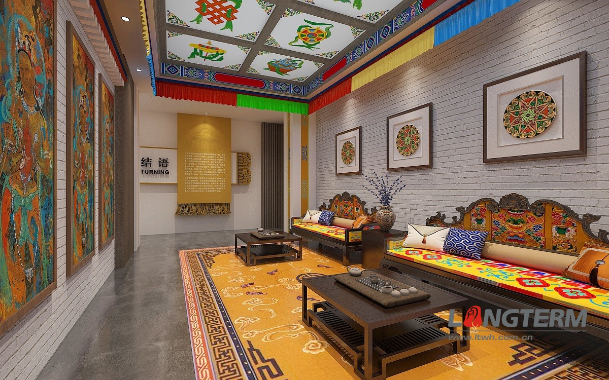 紅色德格展廳設(shè)計裝修 紅色德格展廳設(shè)計裝修