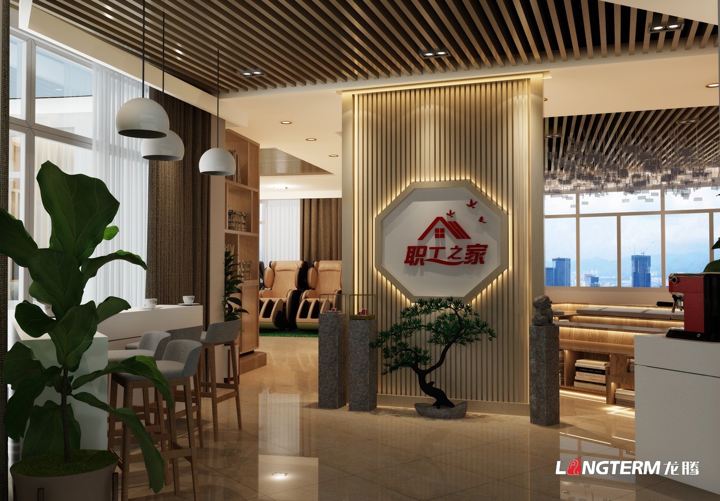 四川省內(nèi)江市內(nèi)江日報(bào)黨建文化展廳設(shè)計(jì)效果預(yù)覽