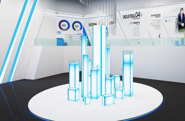 南充三環(huán)電子有限公司(三環(huán)集團(tuán))展廳設(shè)計(jì)效果及項(xiàng)目報(bào)價(jià)